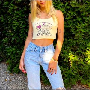 Y2K Egirl New Girl Order Emotional Ruffled Lace Tank Top 💔